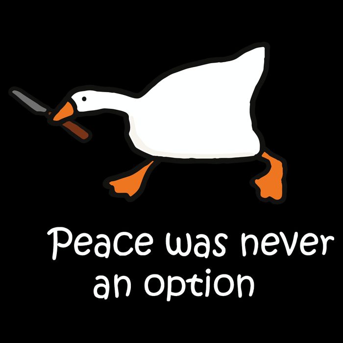 Peace Was Never An Option Murder Duck Sustainable Bucket Hat
