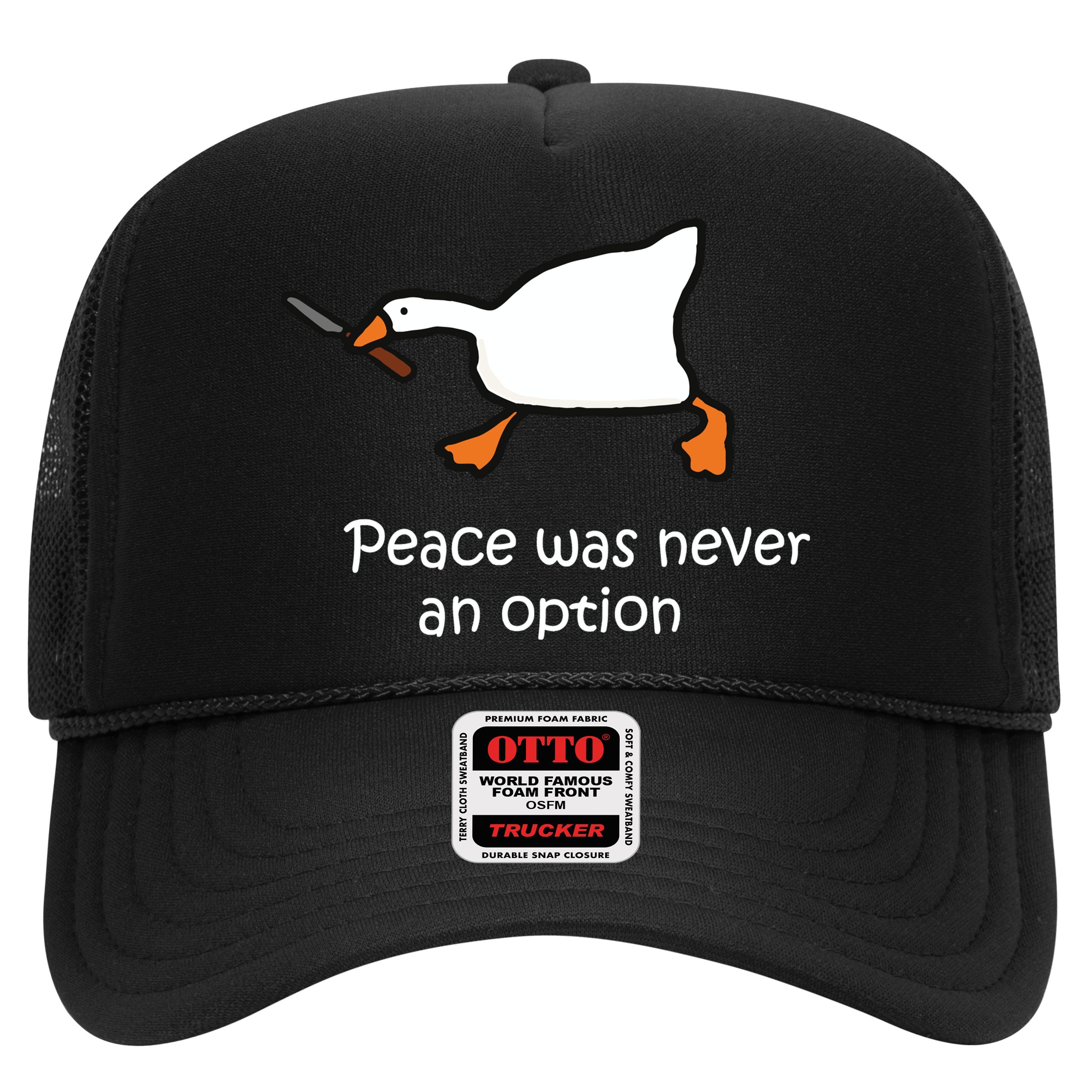 Peace Was Never An Option Murder Duck Hat