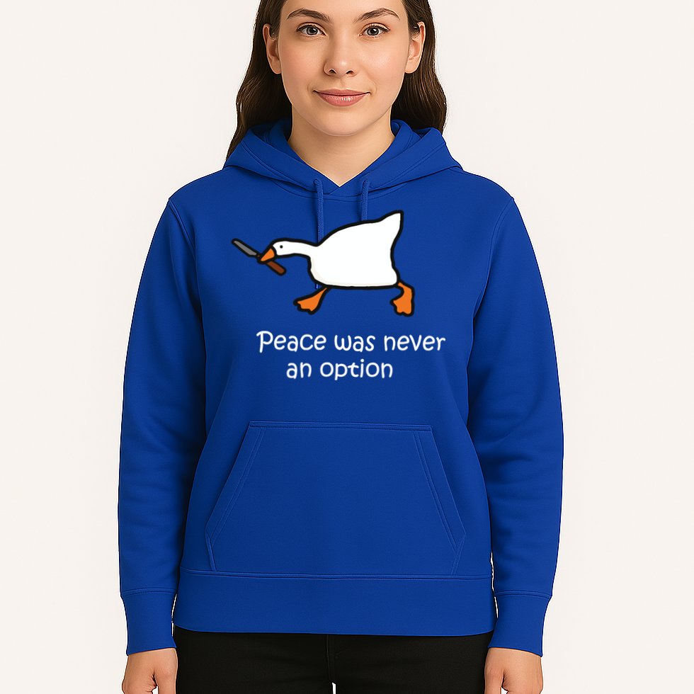 Peace Was Never An Option Murder Duck Hoodie