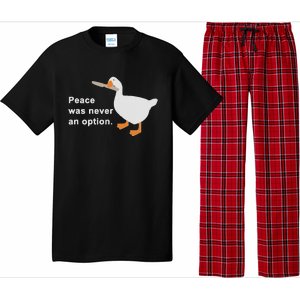 Peace Was Never An Option Pajama Set