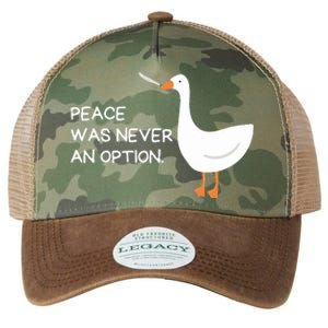 Peace Was Never An Option Angry Goose With Knife Legacy Tie Dye Trucker Hat