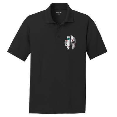 Pstd Warrior National Stress Awareness Month Helmet Gift PosiCharge RacerMesh Polo