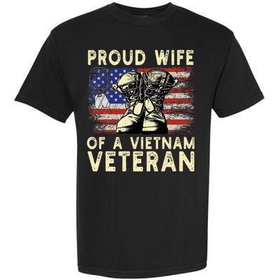 Proud Wife Of Vietnam Veteran Us Garment-Dyed Heavyweight T-Shirt