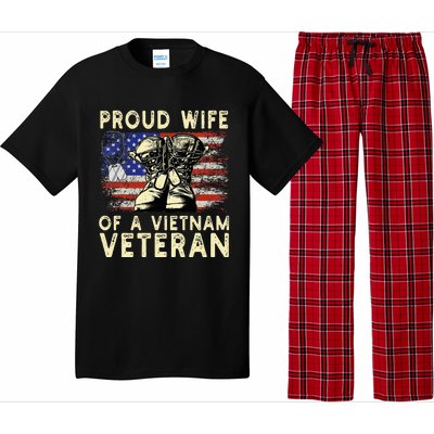 Proud Wife Of Vietnam Veteran Us Pajama Set