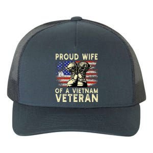 Proud Wife Of Vietnam Veteran Us Yupoong Adult 5-Panel Trucker Hat