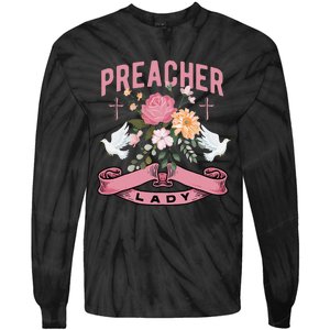 Pastors wife o christian o religious or Preacher Lady Tie-Dye Long Sleeve Shirt