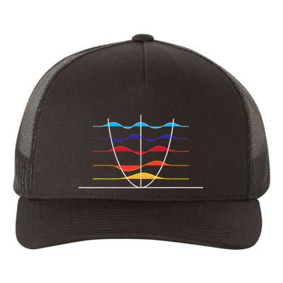 Physics Wave Overlay Waves Astrophysics Physics Yupoong Adult 5-Panel Trucker Hat
