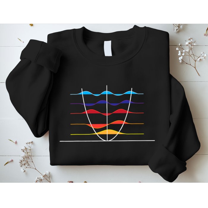 Physics Wave Overlay Waves Astrophysics Physics Sweatshirt