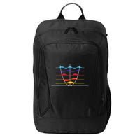 Physics Wave Overlay Waves Astrophysics Physics City Backpack