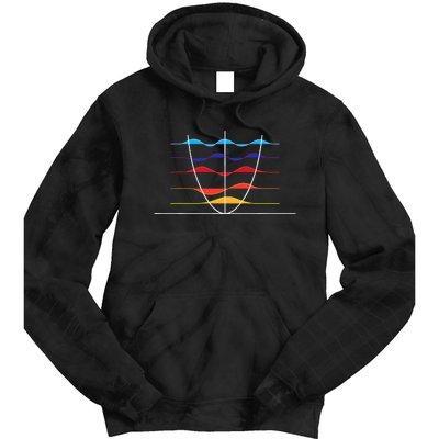 Physics Wave Overlay Waves Astrophysics Physics Tie Dye Hoodie