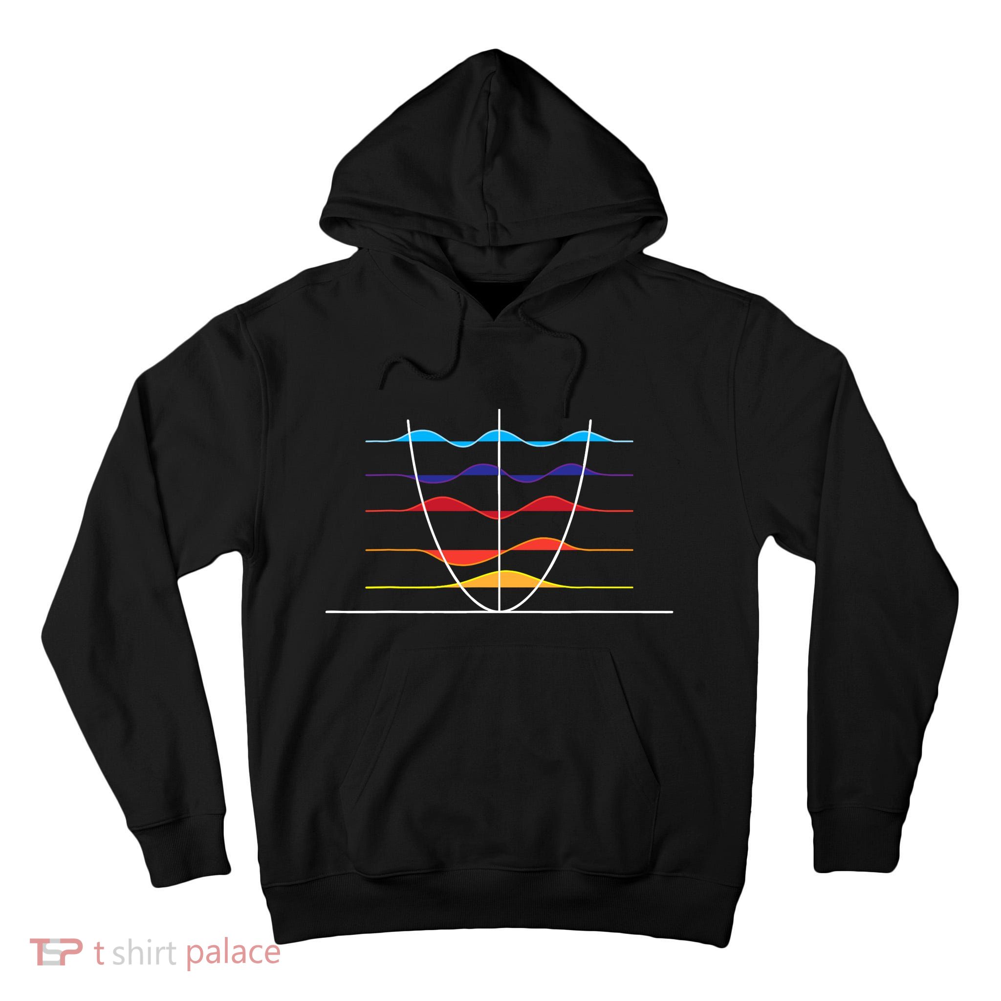 Physics Wave Overlay Waves Astrophysics Physics Tall Hoodie