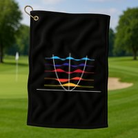 Physics Wave Overlay Waves Astrophysics Physics Golf Towel