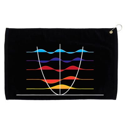 Physics Wave Overlay Waves Astrophysics Physics Grommeted Golf Towel