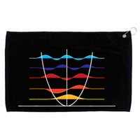 Physics Wave Overlay Waves Astrophysics Physics Grommeted Golf Towel