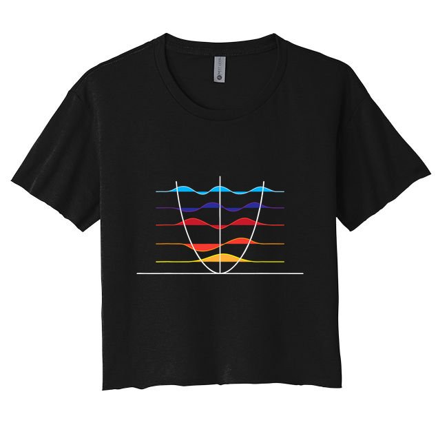 Physics Wave Overlay Waves Astrophysics Physics Crop Top
