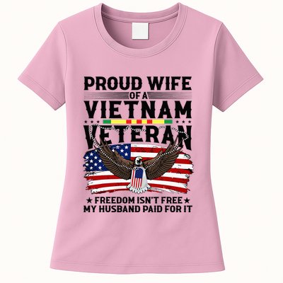 Proud Wife Of A Viet Nam Veteran Womens T-Shirt