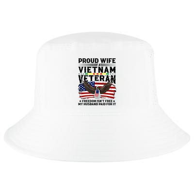 Proud Wife Of A Viet Nam Veteran Cool Comfort Performance Bucket Hat