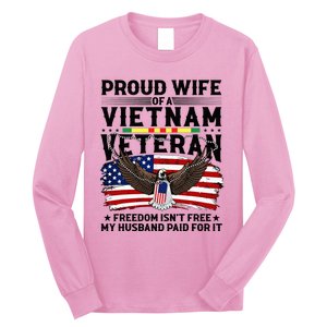 Proud Wife Of A Viet Nam Veteran Long Sleeve Shirt