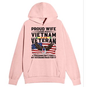 Proud Wife Of A Viet Nam Veteran Urban Pullover Hoodie