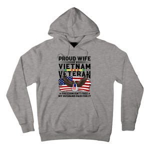 Proud Wife Of A Viet Nam Veteran Tall Hoodie