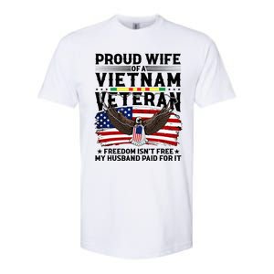 Proud Wife Of A Viet Nam Veteran Softstyle CVC T-Shirt