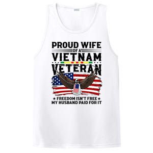 Proud Wife Of A Viet Nam Veteran PosiCharge Competitor Tank