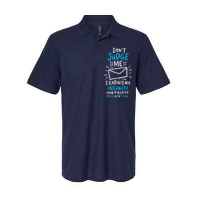 Postal Worker Or Mail Carrier Dont Judge Me Softstyle Adult Sport Polo