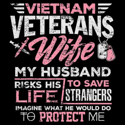 Proud Wife Of A Vietnam Veteran T-Shirt