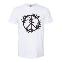 Peace With Olive Branches Fundraiser For Palestine Family Softstyle CVC T-Shirt