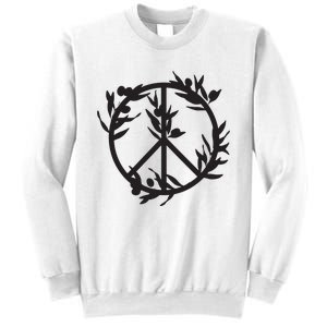 Peace With Olive Branches Fundraiser For Palestine Family Sweatshirt