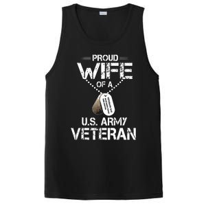 Proud Wife Of A U.S. Army Veteran PosiCharge Competitor Tank