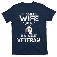 Proud Wife Of A U.S. Army Veteran T-Shirt