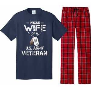 Proud Wife Of A U.S. Army Veteran Pajama Set