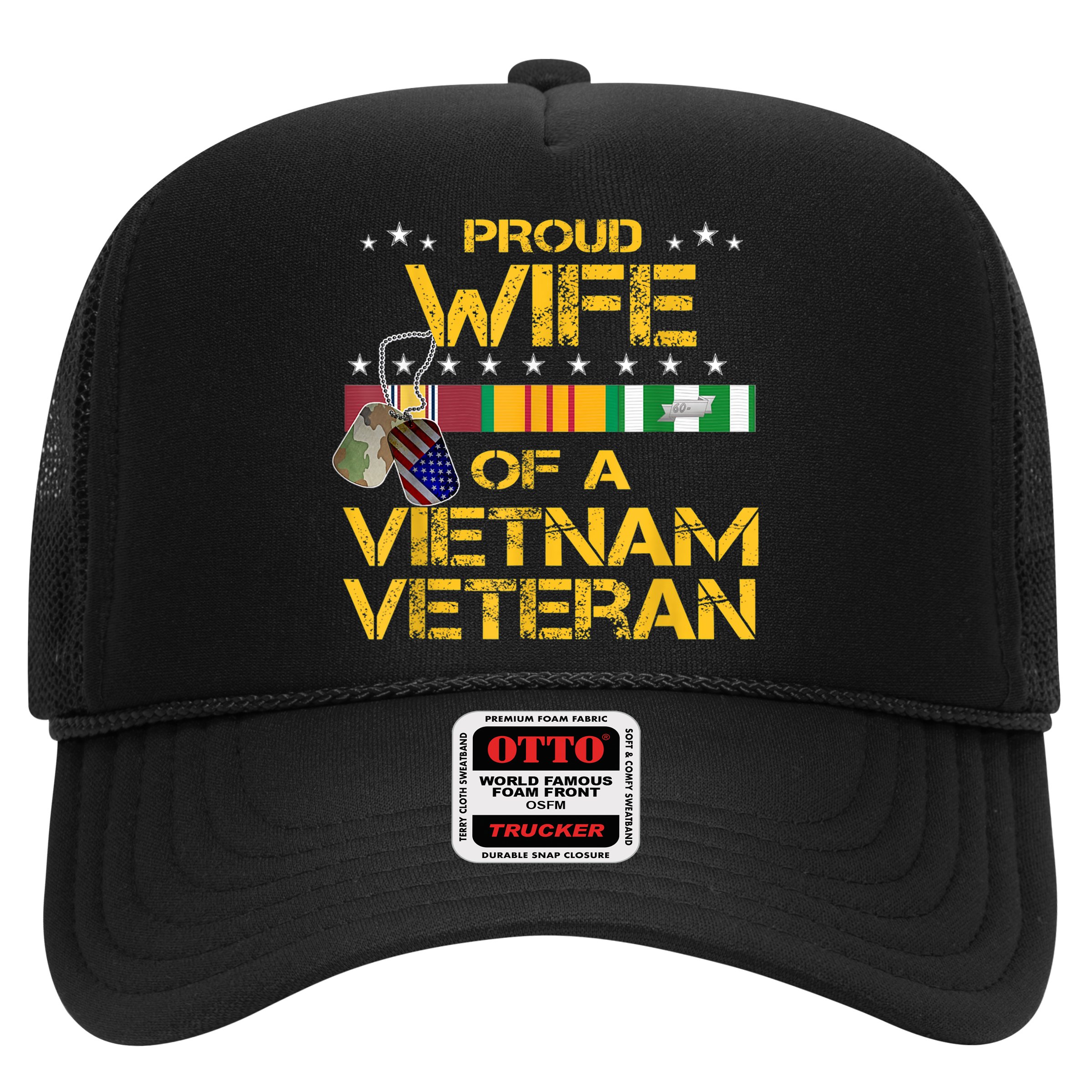 Proud Wife Of A Vietnam Veteran My Husband Is A Hero Gift Hat