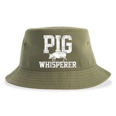 Pig Whisperer Sustainable Bucket Hat