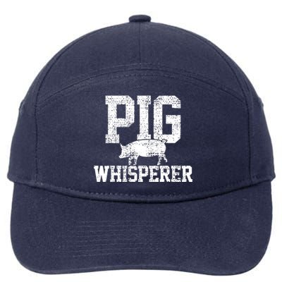 Pig Whisperer 7-Panel Snapback Hat