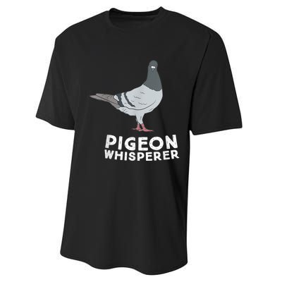 Pigeon Whisperer Pigeon Bird Cute Pigeon Whisperer Birds Performance Sprint T-Shirt