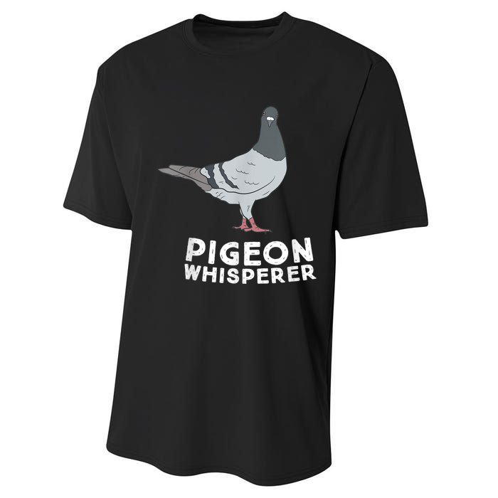 Pigeon Whisperer Pigeon Bird Cute Pigeon Whisperer Birds Performance Sprint T-Shirt