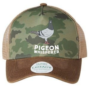 Pigeon Whisperer Pigeon Bird Cute Pigeon Whisperer Birds Legacy Tie Dye Trucker Hat