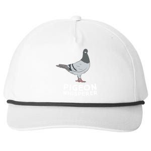 Pigeon Whisperer Pigeon Bird Cute Pigeon Whisperer Birds Snapback Five-Panel Rope Hat