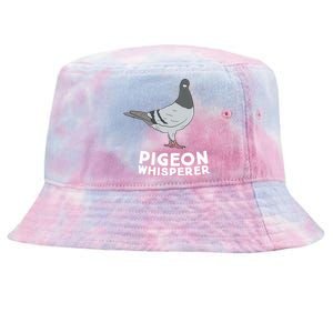 Pigeon Whisperer Pigeon Bird Cute Pigeon Whisperer Birds Tie-Dyed Bucket Hat