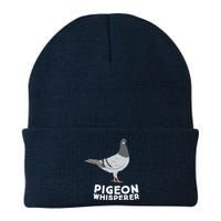 Pigeon Whisperer Pigeon Bird Cute Pigeon Whisperer Birds Knit Cap Winter Beanie