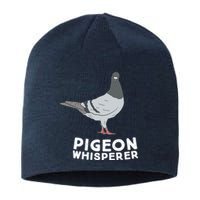 Pigeon Whisperer Pigeon Bird Cute Pigeon Whisperer Birds Sustainable Beanie