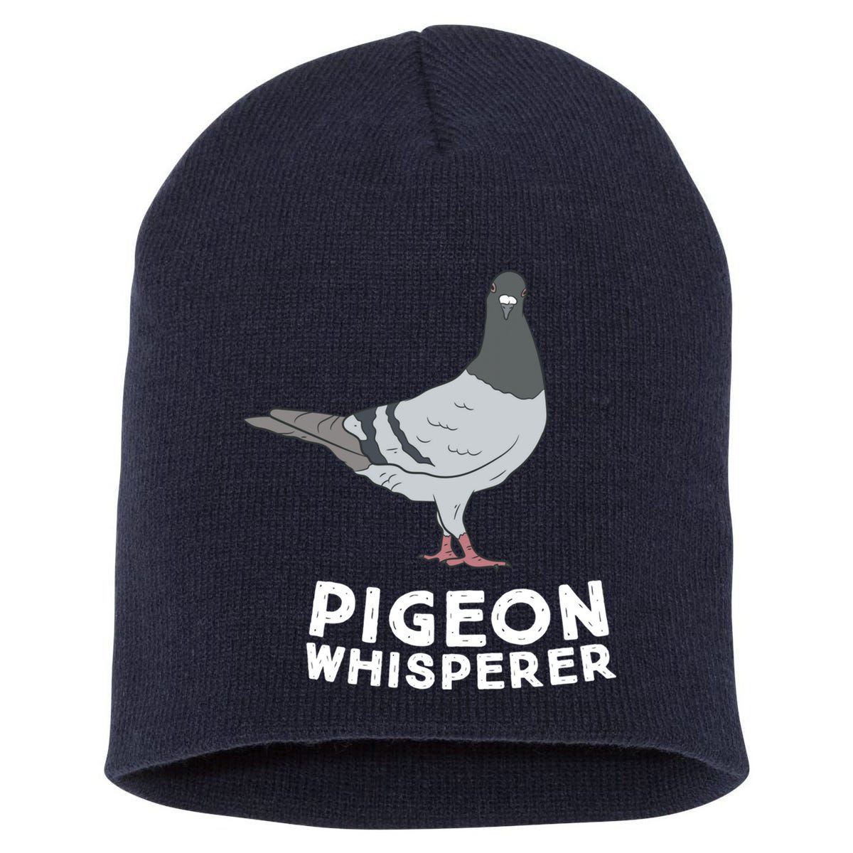 Pigeon Whisperer Pigeon Bird Cute Pigeon Whisperer Birds Short Acrylic Beanie