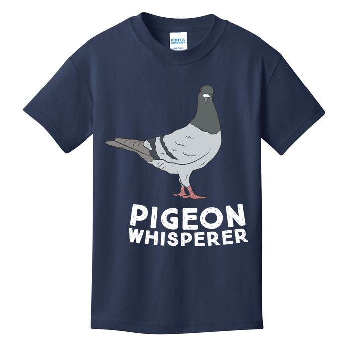 Pigeon Whisperer Pigeon Bird Cute Pigeon Whisperer Birds Kids T-Shirt