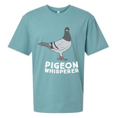 Pigeon Whisperer Pigeon Bird Cute Pigeon Whisperer Birds Sueded Cloud Jersey T-Shirt