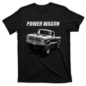 Power Wagon Pickup Truck Graphic T-Shirt