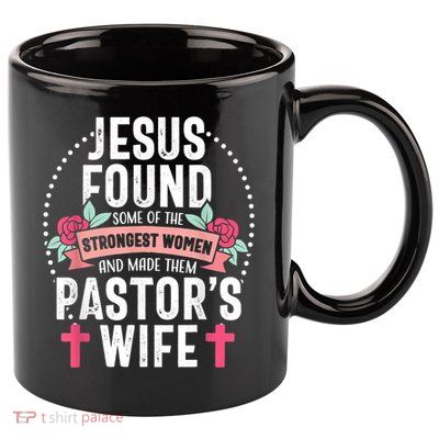 Pastor Wife Proud Jesus Christian Church Appreciation 11oz C Handle Ceramic Mug