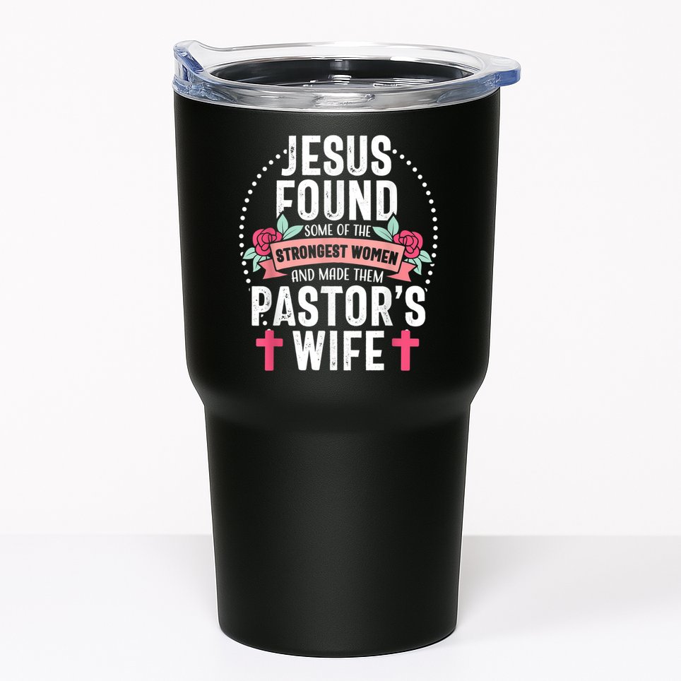 Pastor Wife Proud Jesus Christian Church Appreciation Tumbler