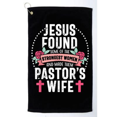 Pastor Wife Proud Jesus Christian Church Appreciation Golf Towel